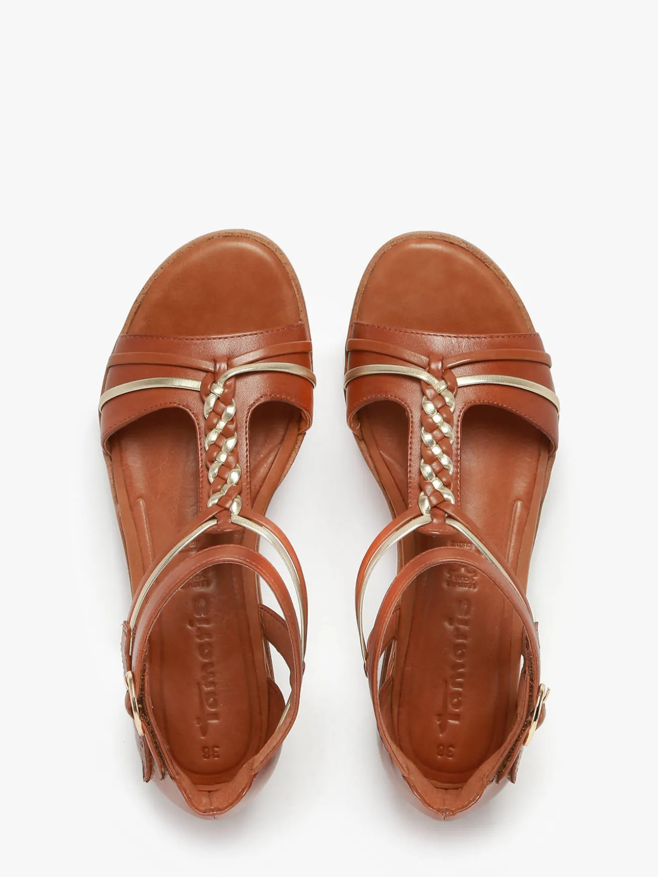 Sandales en cuir TAMARIS