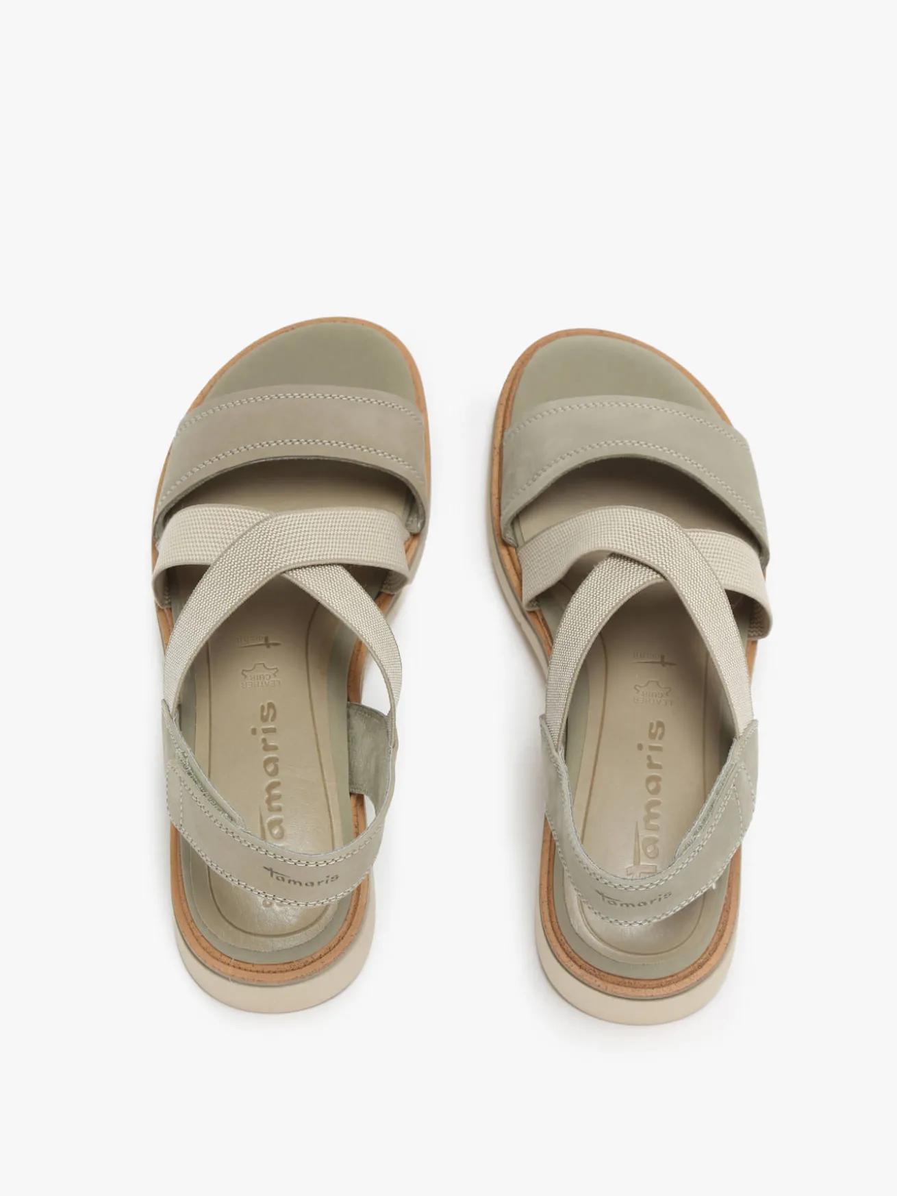 Sandales en cuir TAMARIS
