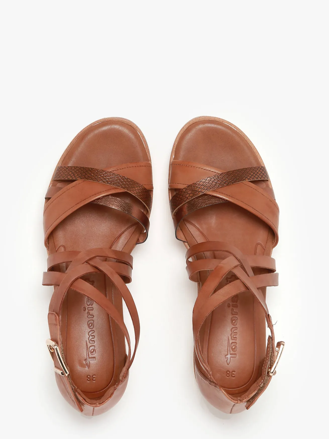 Sandales en cuir TAMARIS