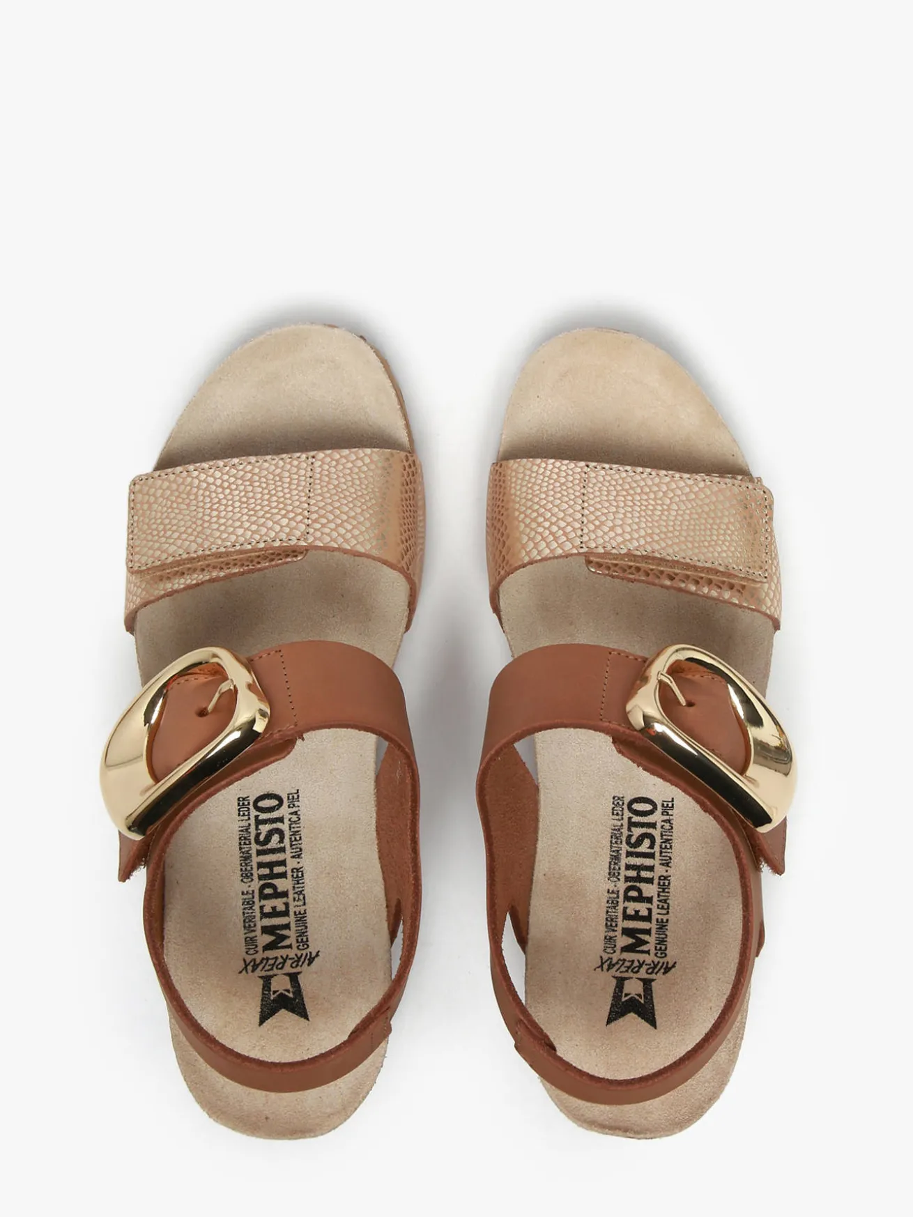 Sandales Leandre en cuir MEPHISTO