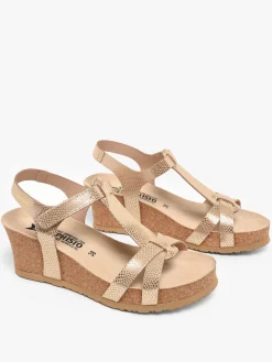 Sandales Liviane Havana en cuir MEPHISTO
