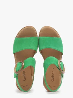 Sandales semelle compensée en cuir GABOR