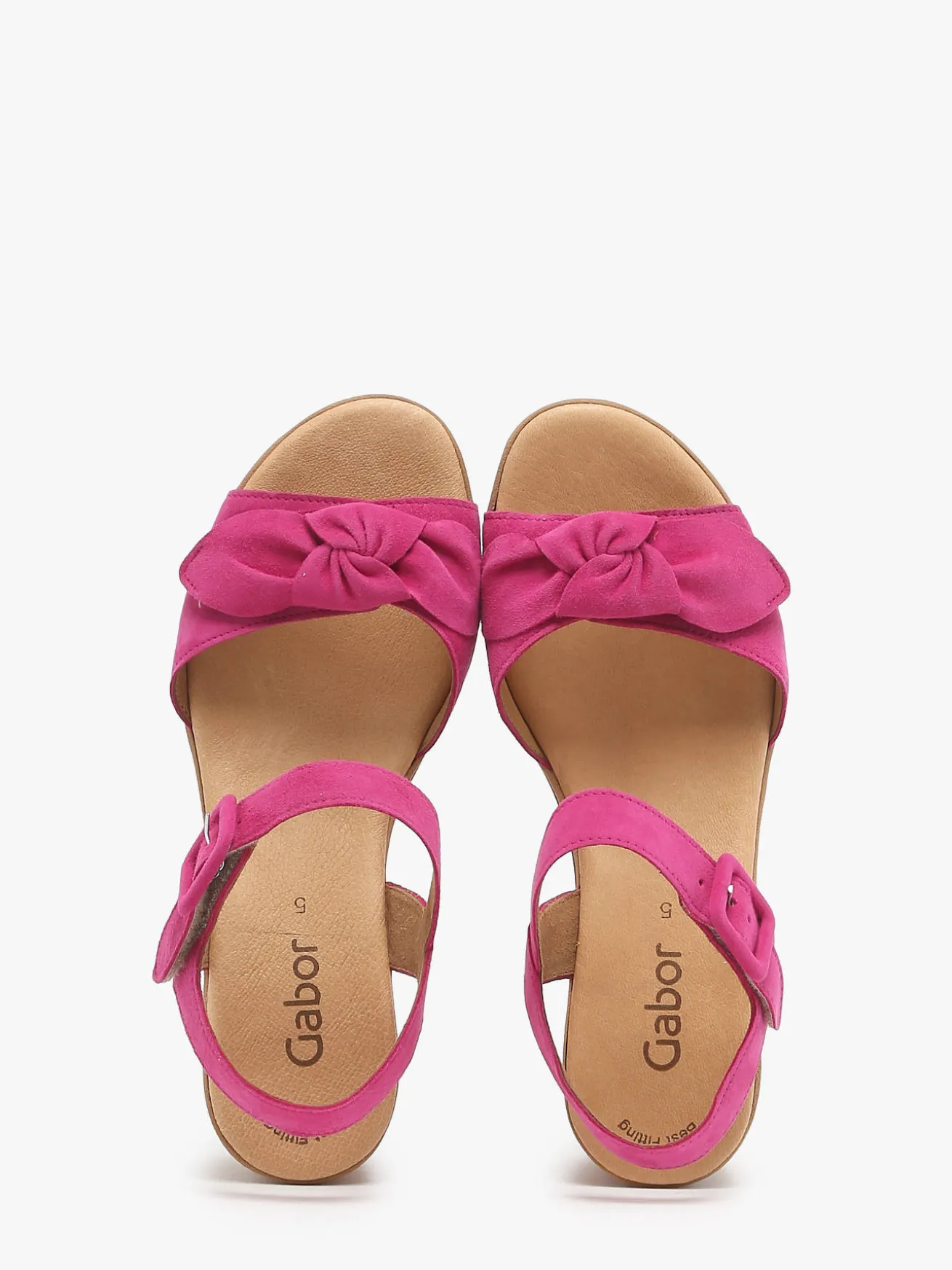 Sandales semelle compensée en cuir GABOR