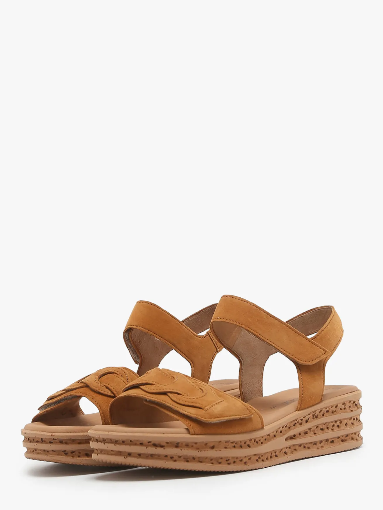 Sandales semelle compensée en cuir GABOR