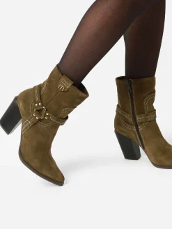Santiags à talon en cuir MJUS