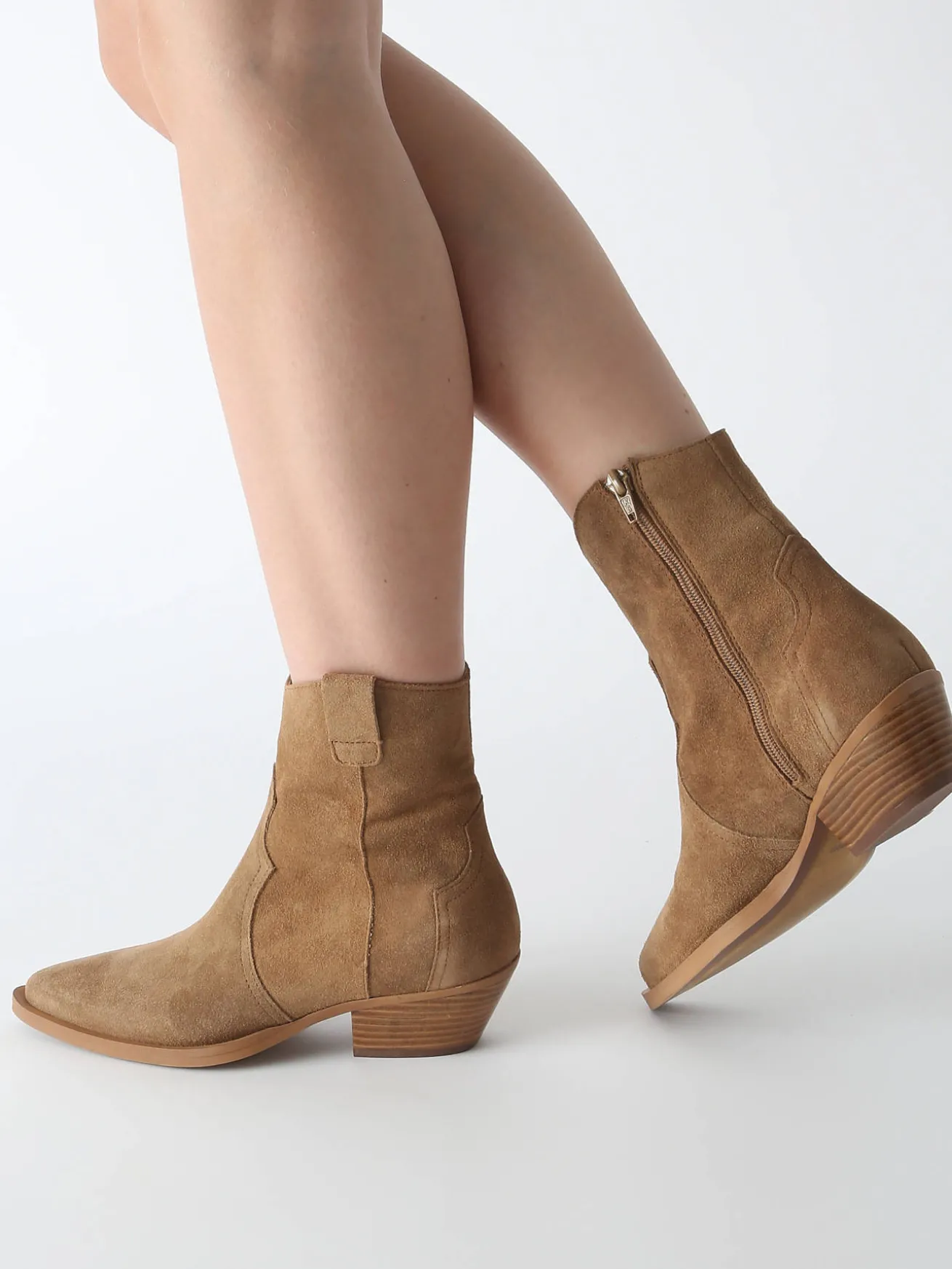 Santiags Western en cuir ALPE
