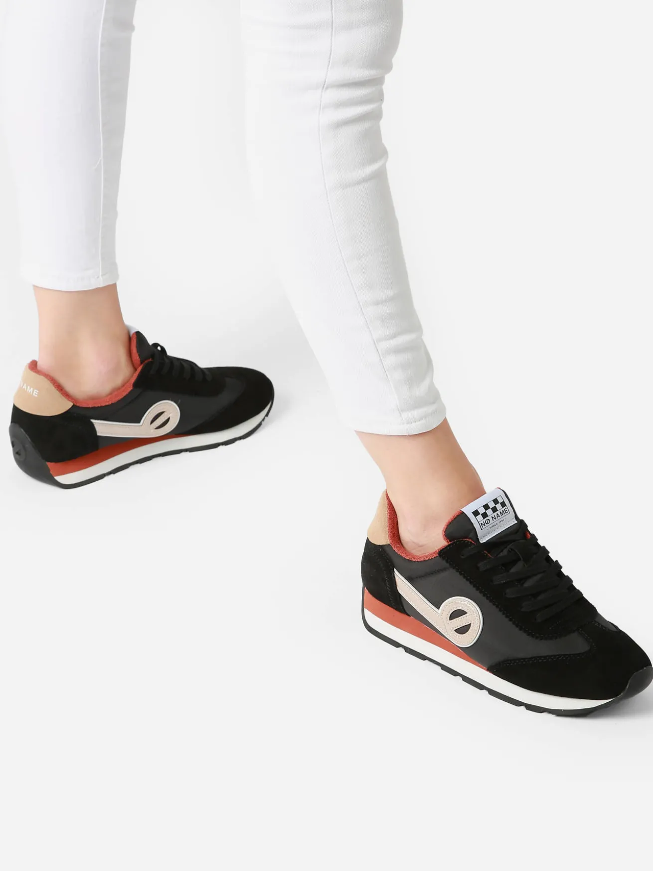 Sneakers City Run Jogger en cuir NO NAME