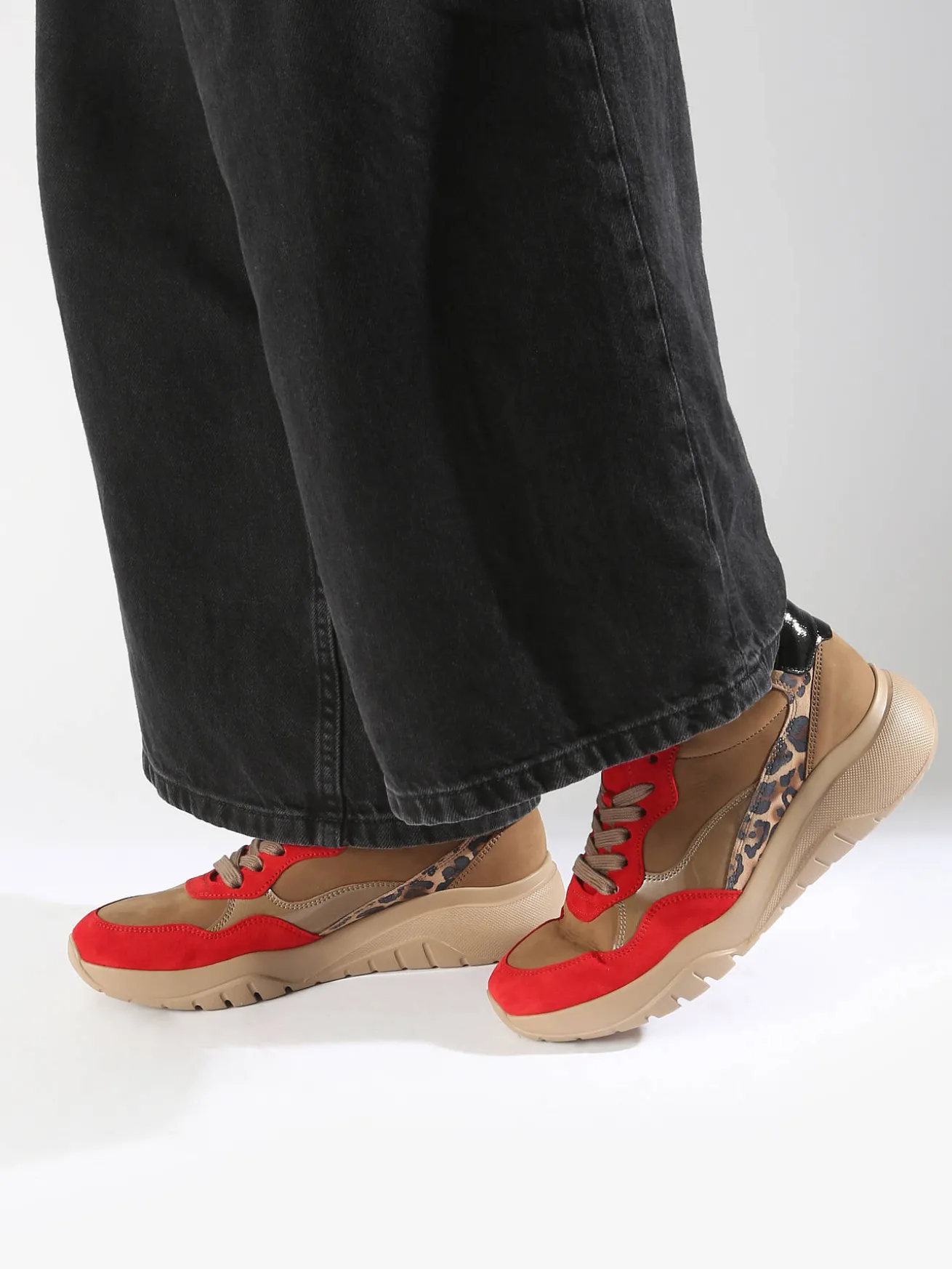 Sneakers en cuir GABOR