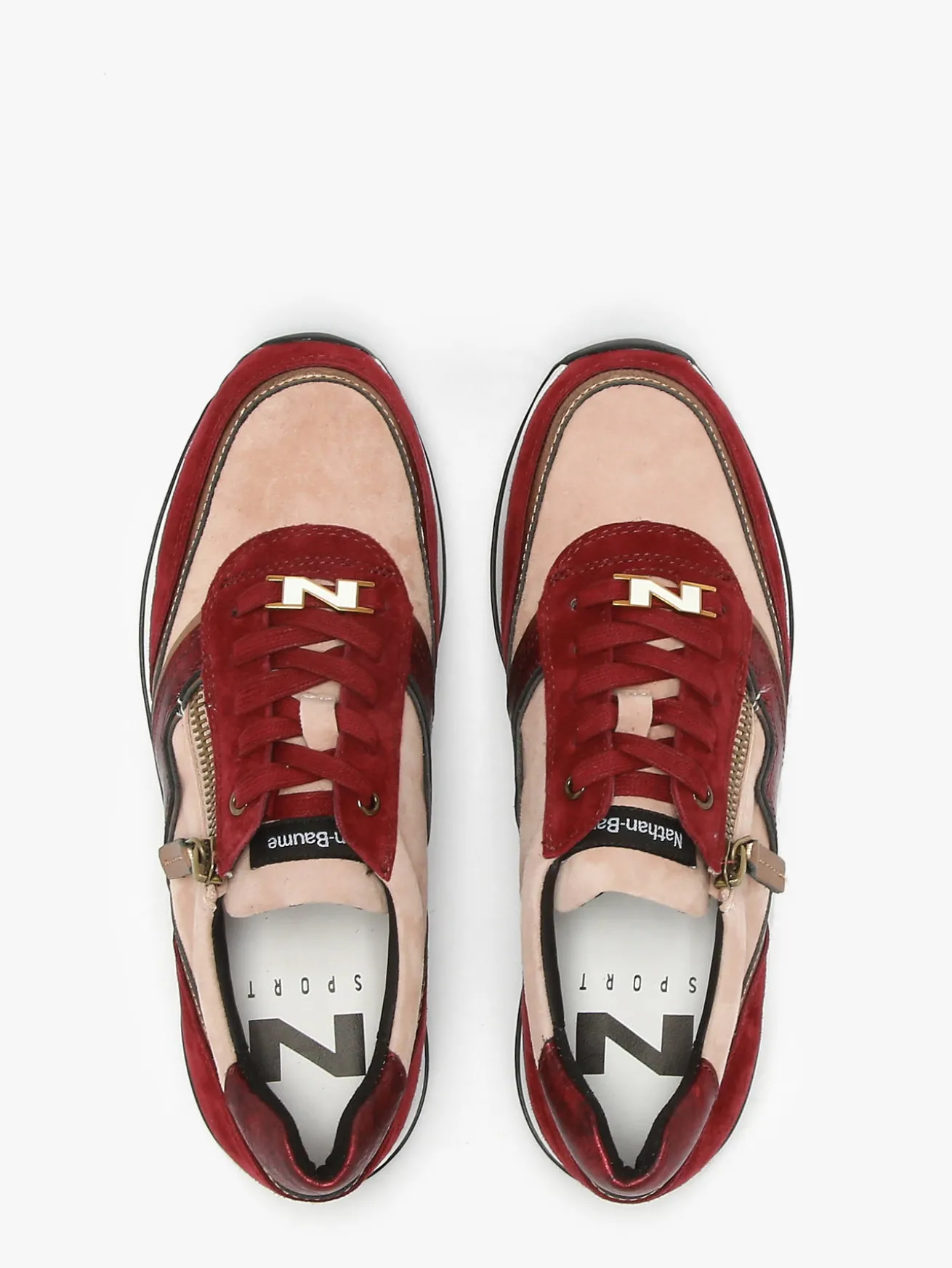 Sneakers en cuir NATHAN BAUME