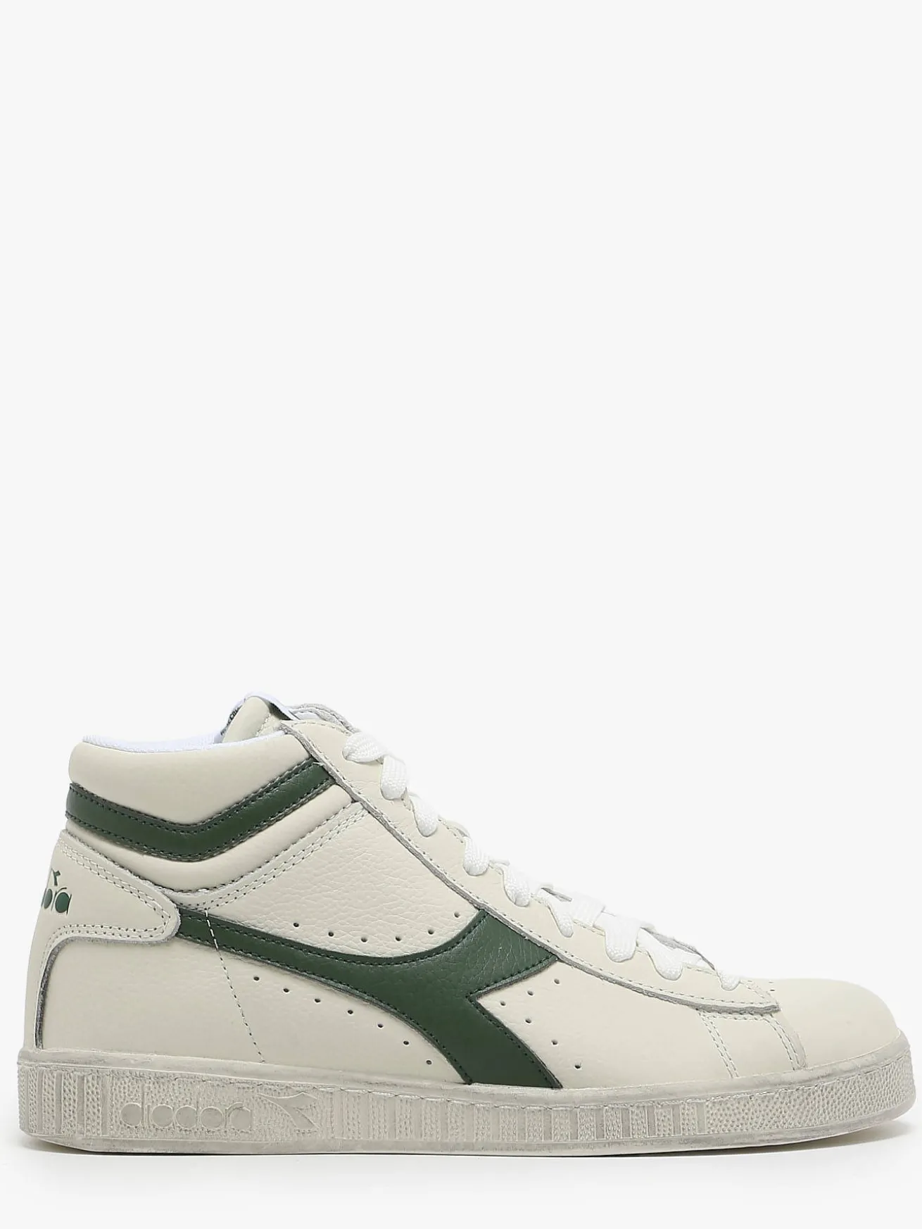 Sneakers Game L Hi Waxed en cuir DIADORA