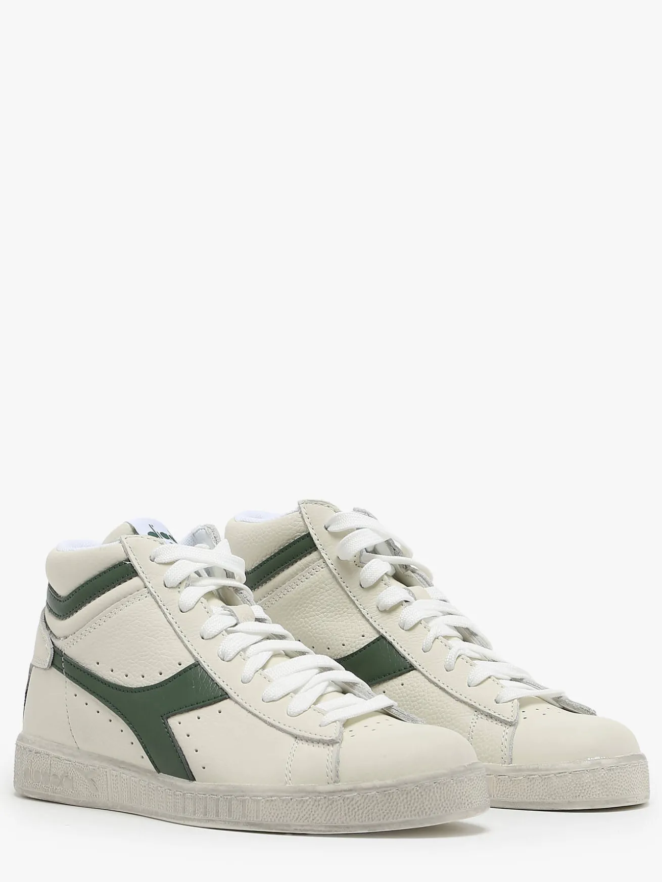 Sneakers Game L Hi Waxed en cuir DIADORA