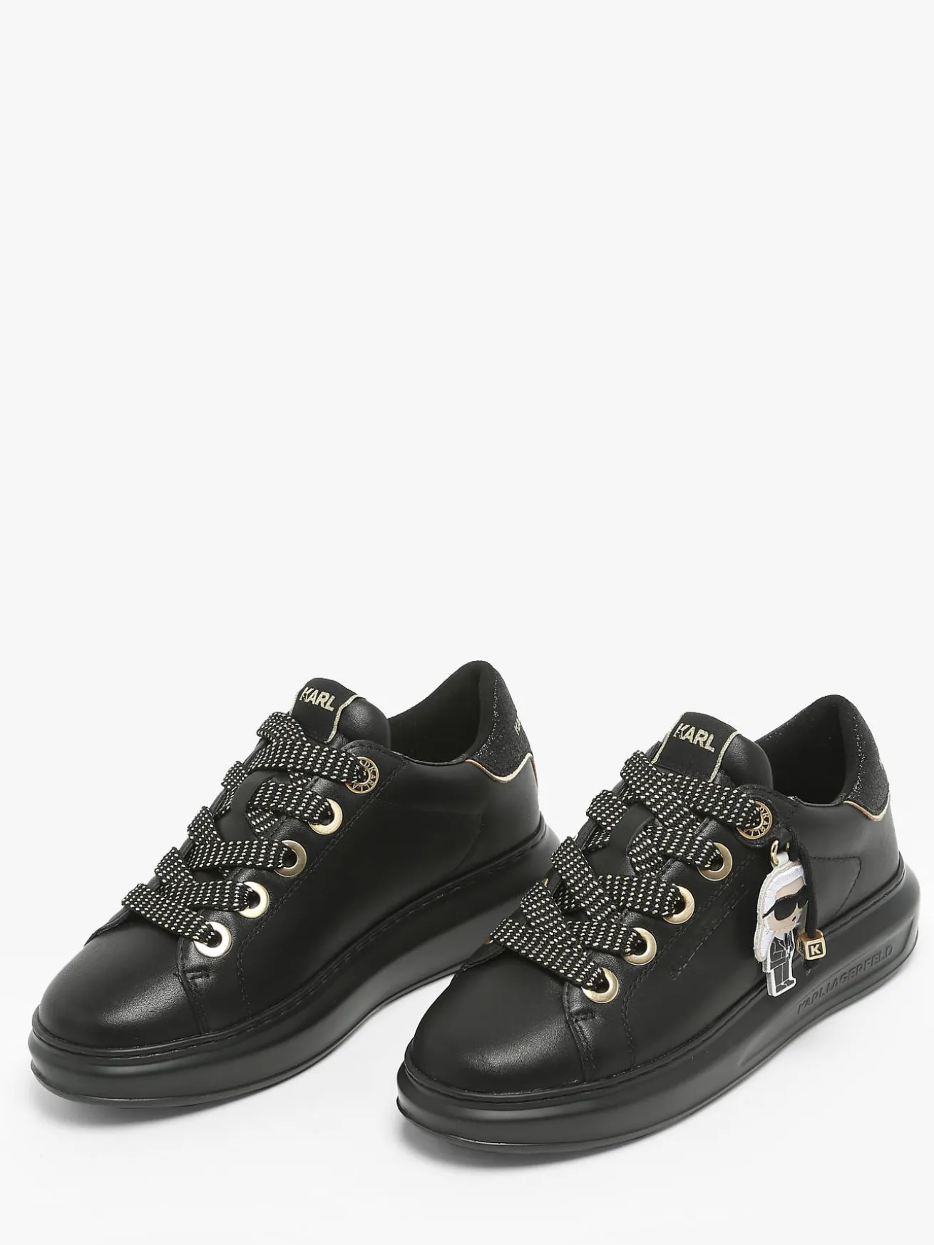 Sneakers Kapri Keychain en cuir KARL LAGERFELD