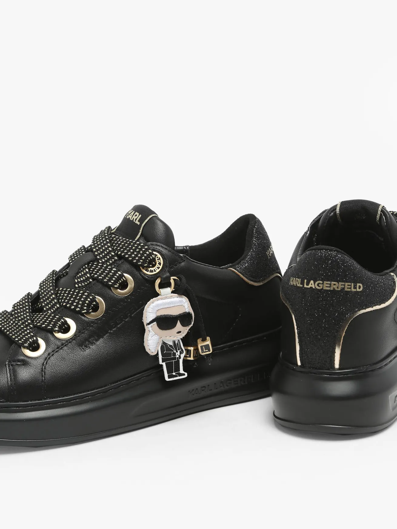 Sneakers Kapri Keychain en cuir KARL LAGERFELD