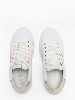 Sneakers Kapri Signature en cuir KARL LAGERFELD