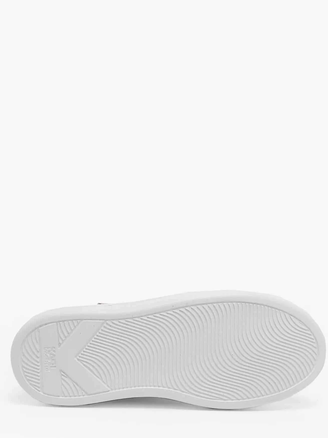 Sneakers Kapri Signature en cuir KARL LAGERFELD
