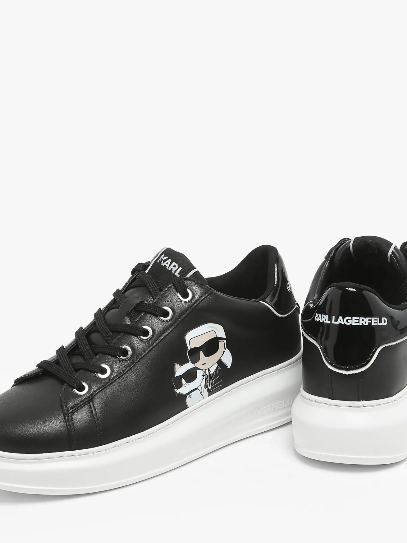 Sneakers Kapri Twin NFT en cuir KARL LAGERFELD