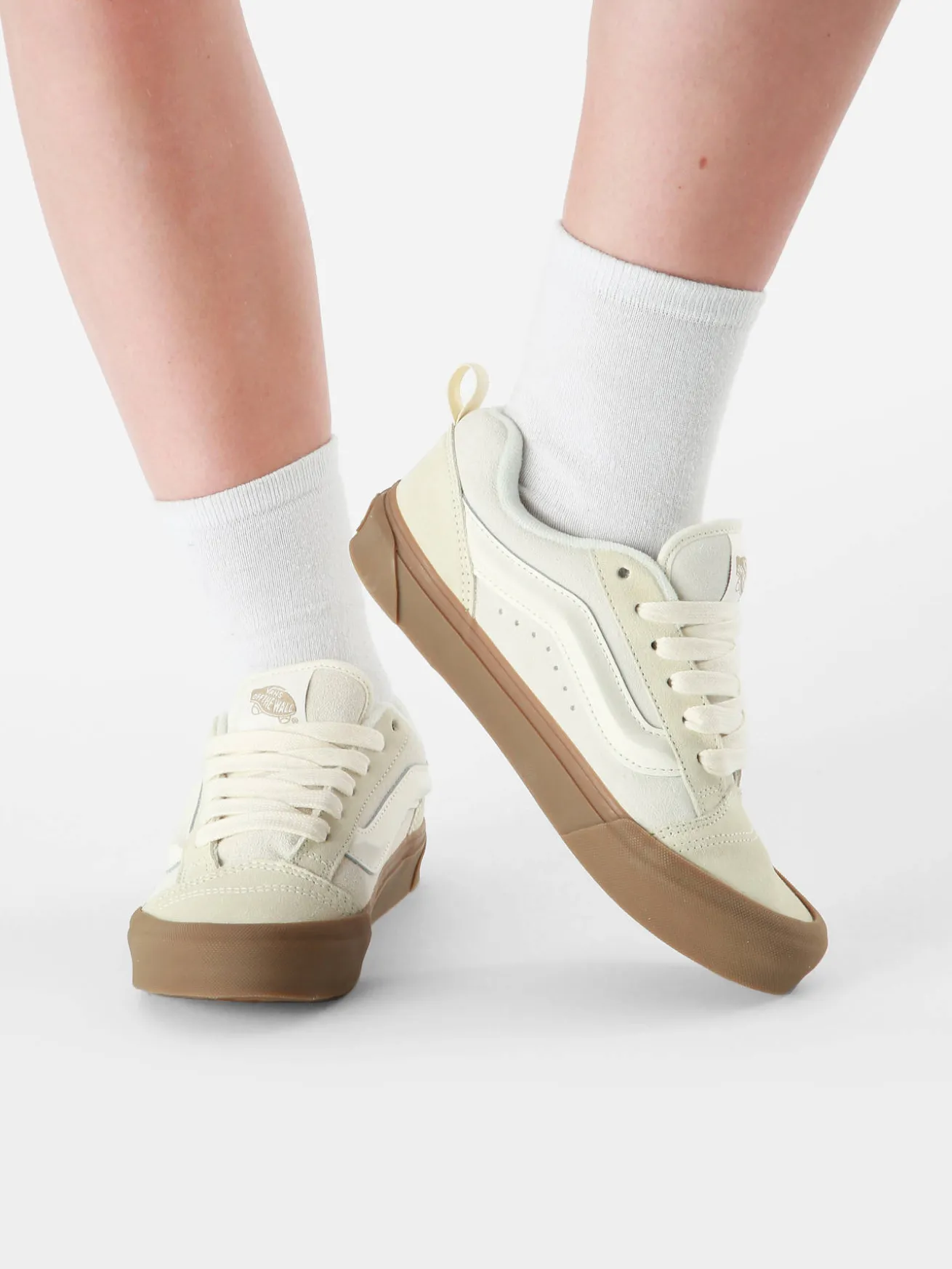 Sneakers Knu Skool en cuir VANS