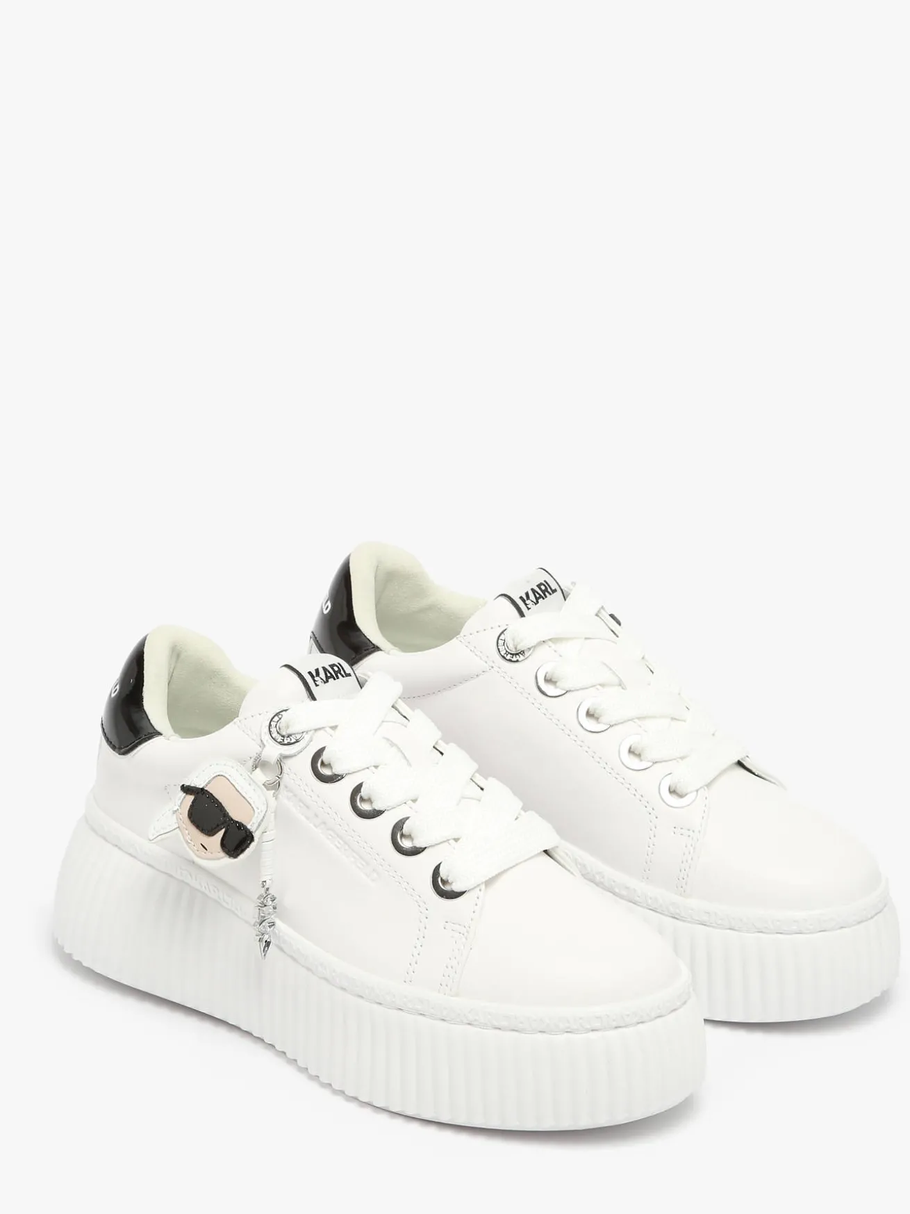 Sneakers Kreeper Low NFT Twin en cuir KARL LAGERFELD