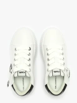 Sneakers Kreeper Low NFT Twin en cuir KARL LAGERFELD