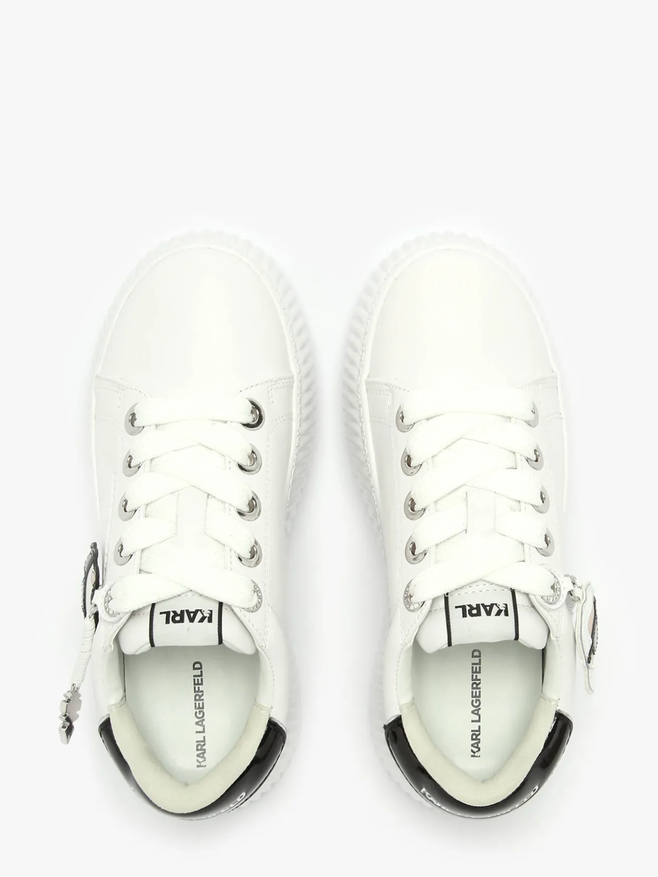 Sneakers Kreeper Low NFT Twin en cuir KARL LAGERFELD