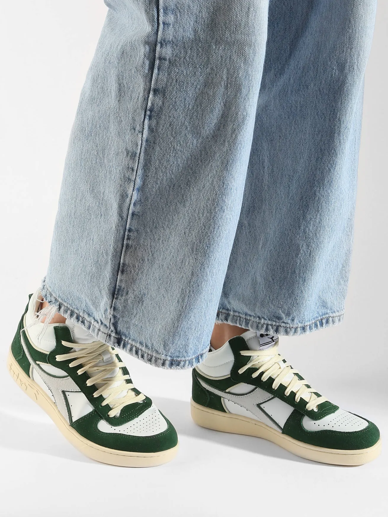 Sneakers Magic Demi Cut en cuir DIADORA
