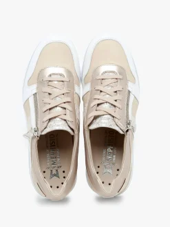 Sneakers talon compensé en cuir MEPHISTO
