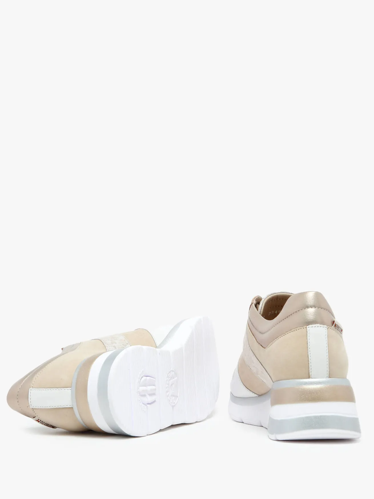 Sneakers talon compensé en cuir MEPHISTO