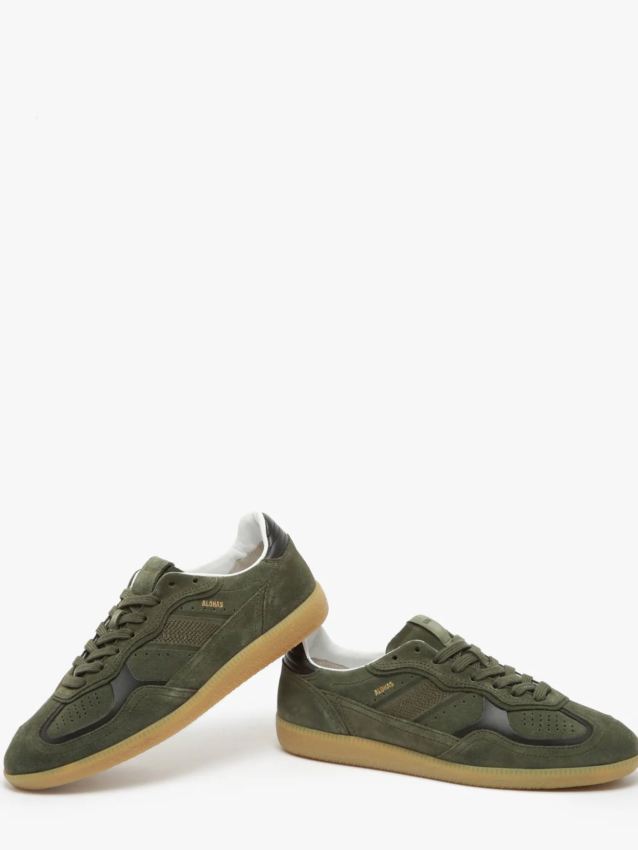 Sneakers Tb.490 Rife Dusty Olive en cuir ALOHAS
