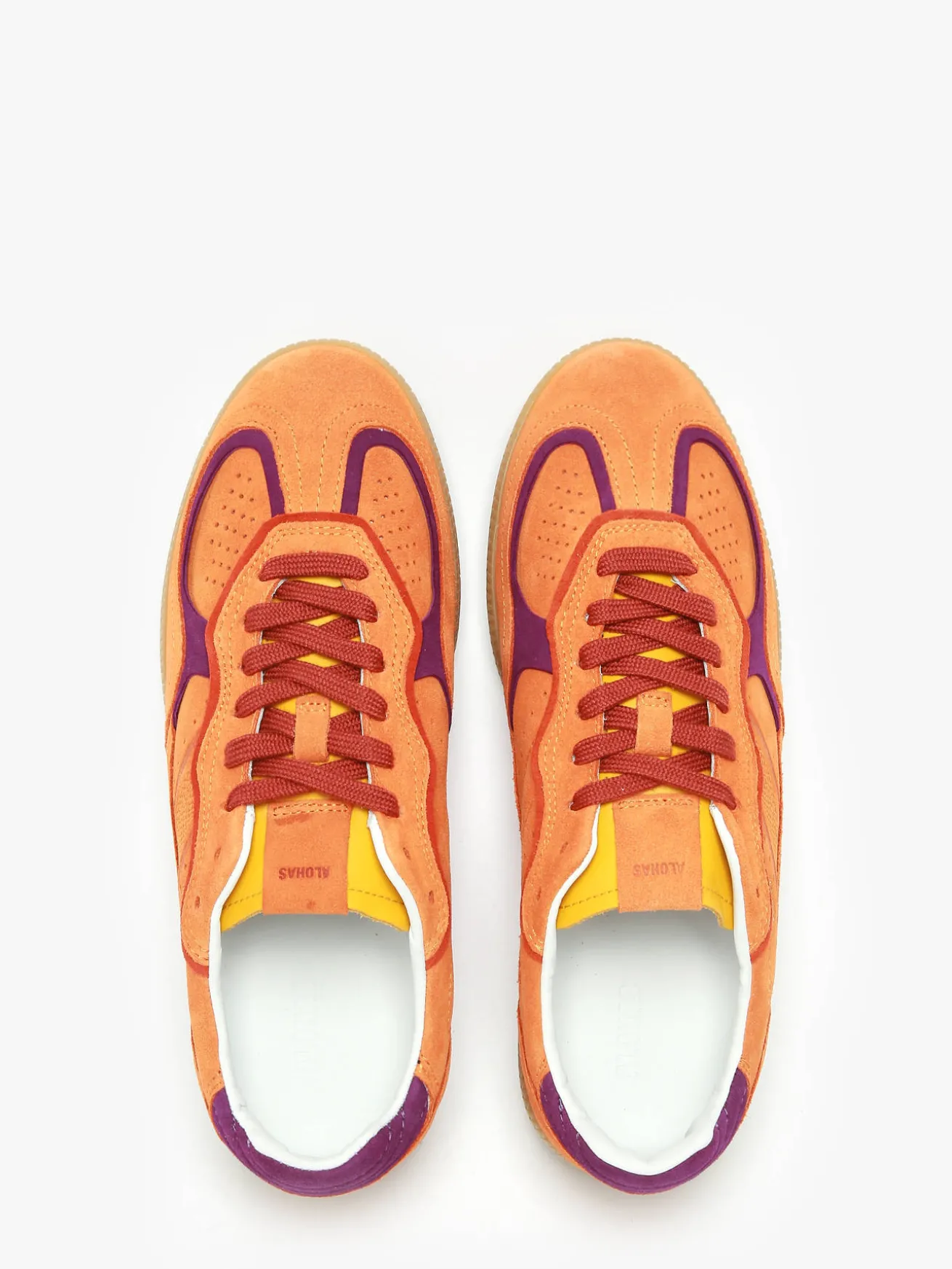 Sneakers Tb.490 Rife Orange en cuir ALOHAS