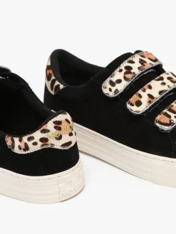 Sneakers velcro Arcade en cuir NO NAME