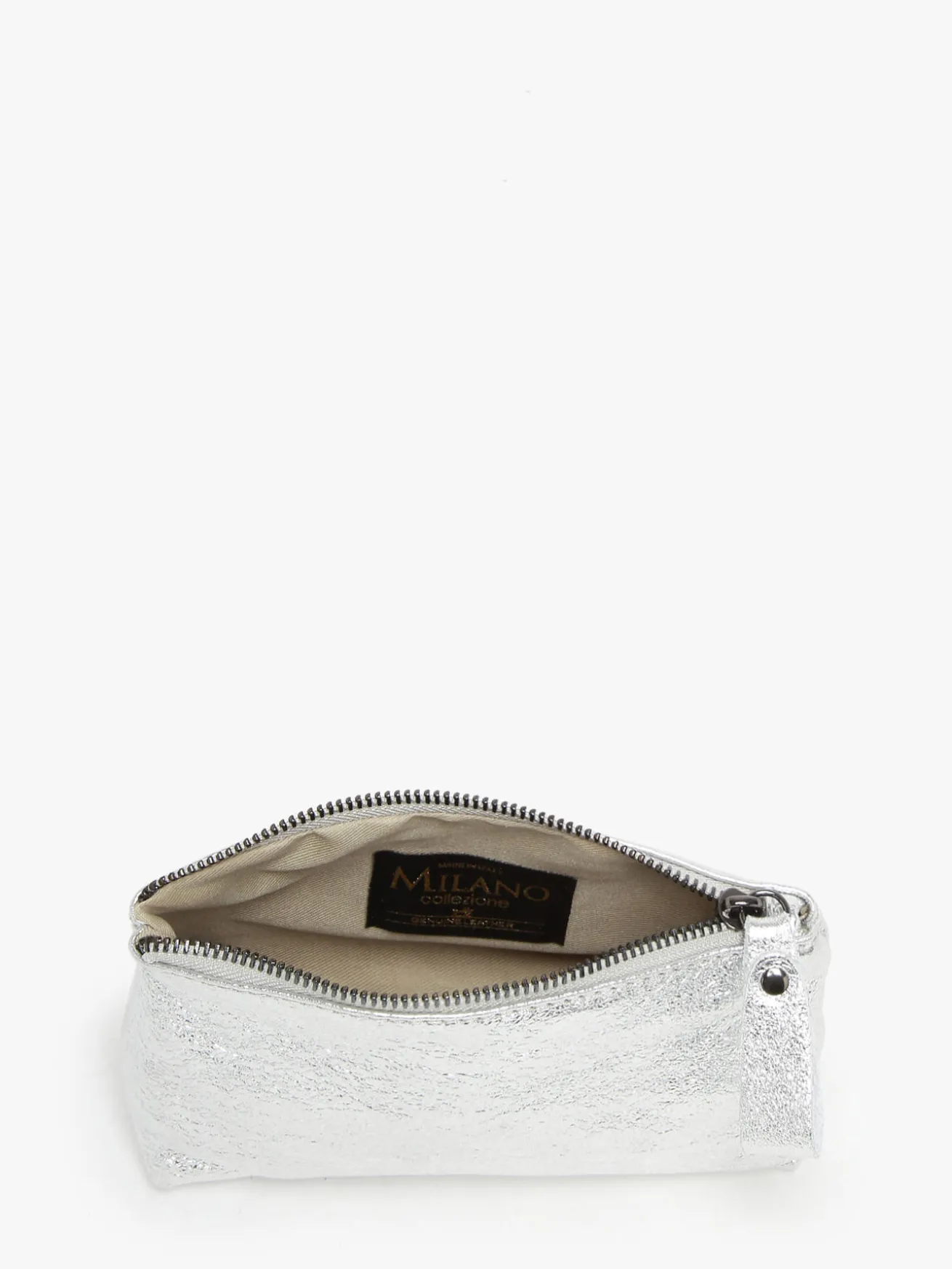 Trousse zippée Nine cuir MILANO