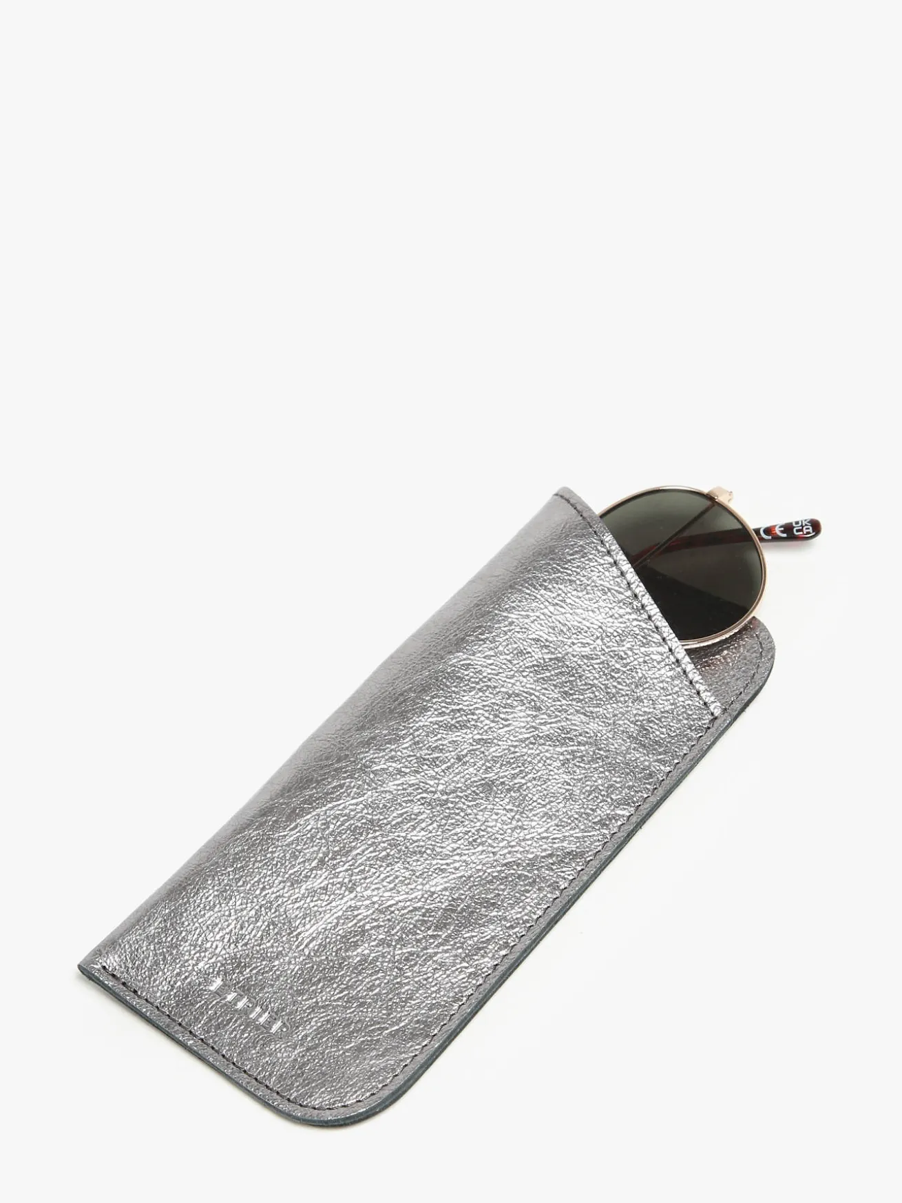 Étui lunettes Etincelle irisée cuir ETRIER