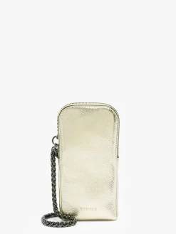 Étui téléphone Emeraude cuir ETRIER